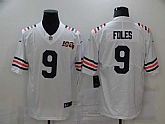 Nike Bears 9 Nick Foles White 100th Season Vapor Untouchable Limited Jersey,baseball caps,new era cap wholesale,wholesale hats